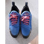 Basket  nike  air 27c  bleu et orange  p - 38, 5 homme