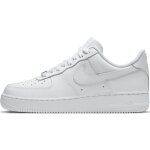Baskets nike air force 1 '07 pour femme - blanc - 43