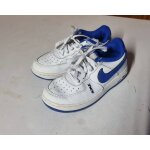 Basket nike air force 1 junior blanche et bleu taille 28. 5