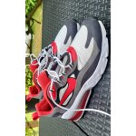 Basket nike air max 270 react - homme - blanc, noir, gris, rouge - textile - 43