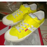 Baskets � scratch kickers jaune - 34
