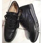 Baskets sneakers femme caprice cuir souple pieds larges trs confortable, semelle intrieure cuir amovible, ...