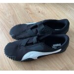 Baskets sneakers noires et blanches taille 45 marque puma modle mostro