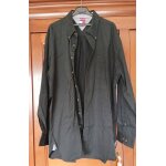 Belle chemise tommy hilfiger homme coton noir manches longues. txxl / ttg / xxg