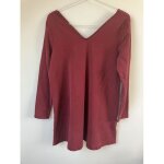 Belle robe bordeaux oversize american vintage