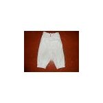 Bermuda coton et lin blanc redoute cr�ation