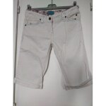 Bermuda creeks blanc coton 14 ans