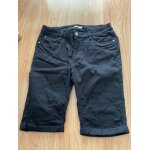 Bermuda femme coton et lasthane noir taille 40 marque gmo