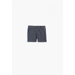 Bermuda en satin lastique  rayures pour bb garon (boboli)