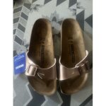 Birkenstock madrid bs tongs rose gold taille 37