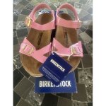Birkenstock sandales rose vernis enfant taille 32