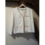 Blazer blanc femme taille 42 cacharel