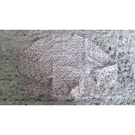 Blouse blanche  fleurs 12 ans tex