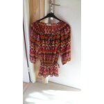 Blouse cache - cache, non double. taille 1. 100 % polyester. d&occasion : trs bon tat.