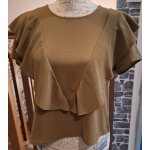 Blouse fluide kaki