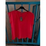 Blouse / haut rouge avec bord dentelles only taille 36 neuve avec �tiquette