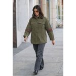 Blouse kaki � motifs azt�ques zara kids 11?12 ans ? style boh�me vintage oversized femme