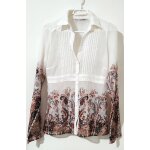 Blouse l�g�re transparente col classique d�colt� en v - t. 36 / s