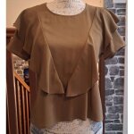 Blouse l�g�re vero moda volant�e