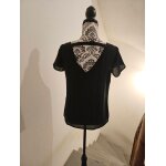 Blouses manches courtes noir camaïeu 36 Blouses manches courtes noir camaïeu 36