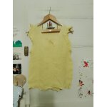 Blouse sans manches jaune 40 l zara basic.