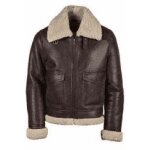 Blouson aviateur homme en scaille - scott fox military army ( l )
