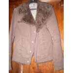 Blouson bershka taille m couleur chocolat trs original