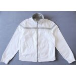 Blouson blanc imprim� gris bershka coton xl