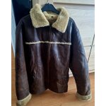 Blouson bombardier cuir lain�e