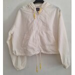 Blouson court zipp avec capuche