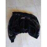 Vends blouson de cuir noir aviateur