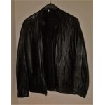 Blouson cuir noir homme t 56