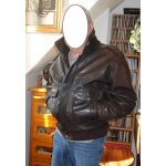 Blouson cuir redskins aviateur