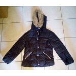 Blouson hiver fourr� capuche zara girls taille 11 - 12 ans . .