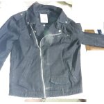 Blouson en jeans noir tex kids united 13 / 14 ans