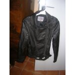 Blouson kaporal 100% polyurthane, doublure 100% polyester xs noir