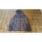 Blouson matelassé doublé jandi gris avec capuche kaporal taille l Blouson matelassé doublé jandi gris avec capuche kaporal taille l