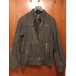 Blouson mi saison de marque jules , de couleur noire , taille xl , fermeture zipp�e , pressionn� au col ...