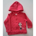 Blouson minnie zipp� avec une capuche fuschia