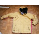 Blouson moutarde rayures rouge grise taille m marque rip curl