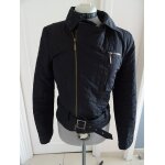 Blouson noir style perfecto manoukian taille m