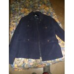 Blouson la redoute laine 38 bleu marine