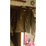 Blouson redskins cuir marron xxl