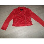 Blouson vero moda style perfecto rouge vermillon fausse peau xl neuf Blouson vero moda style perfecto rouge vermillon fausse peau xl neuf