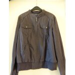 Blouson veste courte cache - cache lin / coton marron taille 3