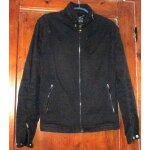 Blouson zara man - noir taille 38 - fermeture clair - 2 poches extrieures - 2 poches intrieures - ...