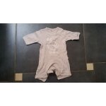 Body cocoon coton bio taille 50 marron