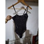 Body noir dentelle etam m