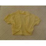 Boléro jersey coton jaune kiabi Boléro jersey coton jaune kiabi