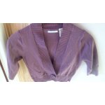 Bolro violet la redoute. t. 34 / 36. 86 % acrylique - 14 % polyamide. longueur totale : 37 cm. d&occasion ...